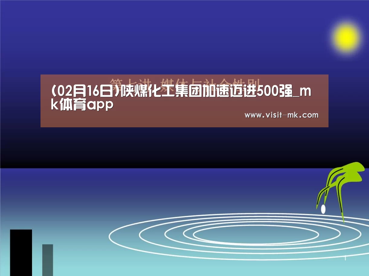 (02月16日)陕煤化工集团加速迈进500强_mk体育app(图2) mk体育在线